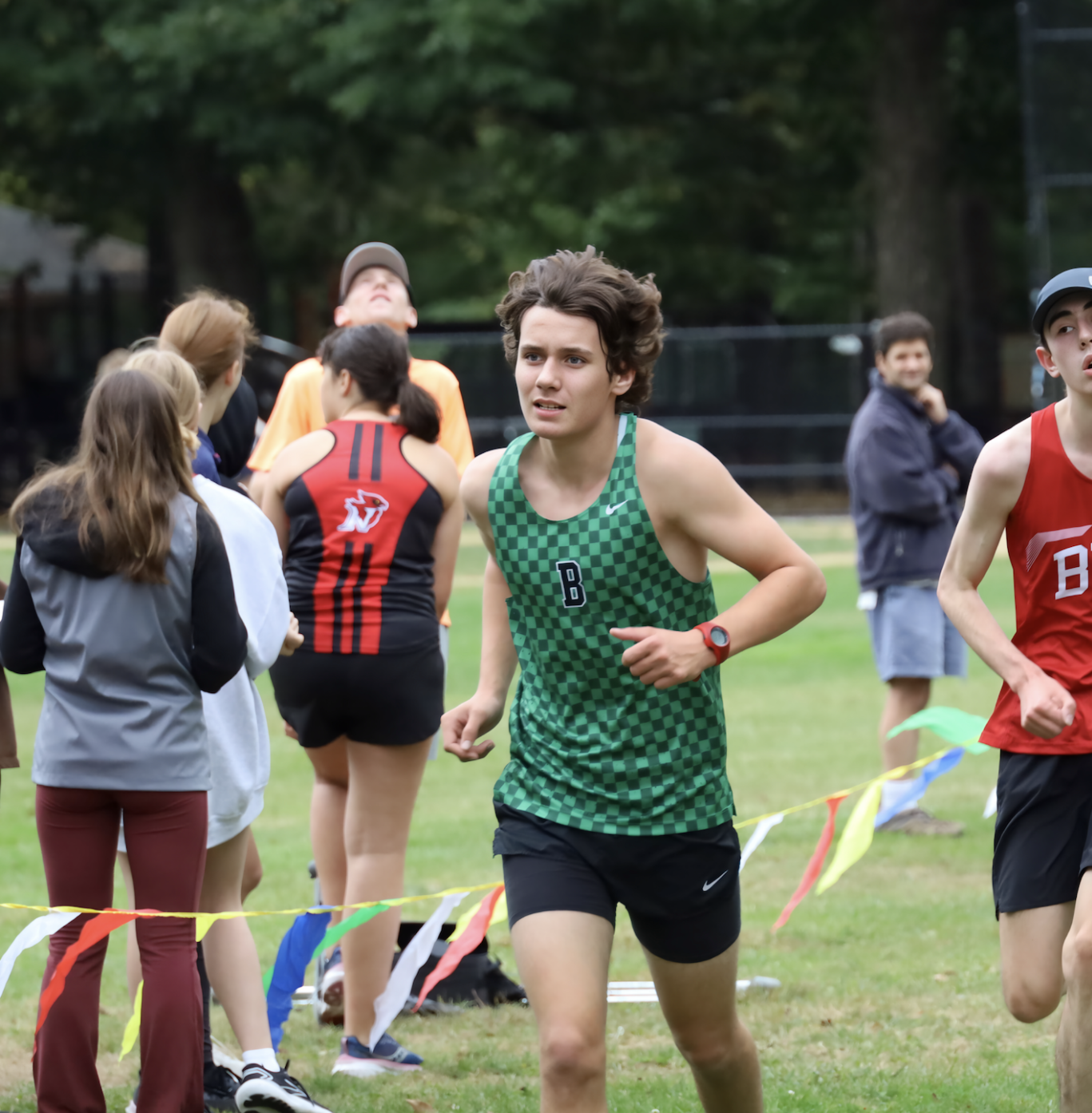 Photos: V. Cross Country Boys Win Third Consecutive Race